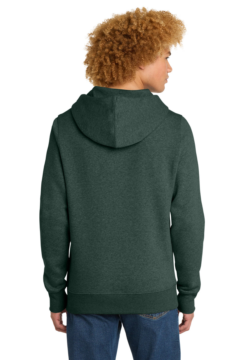 District  Perfect Weight  Fleece Hoodie - Heathered Forest Green