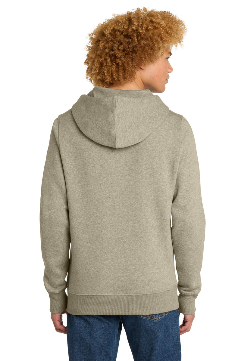 District  Perfect Weight  Fleece Hoodie - Heathered Latte