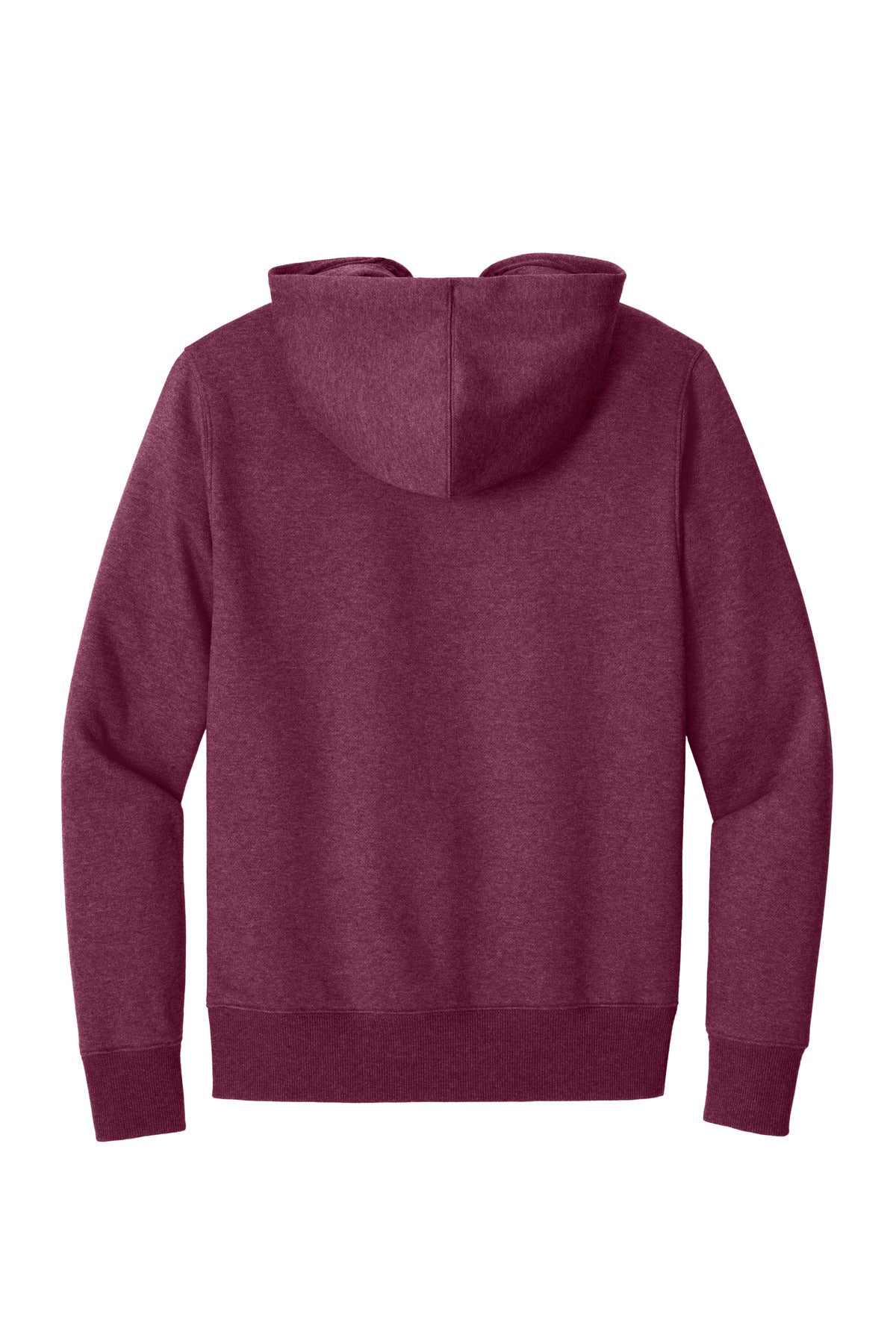 District  Perfect Weight  Fleece Hoodie - Heathered Loganberry