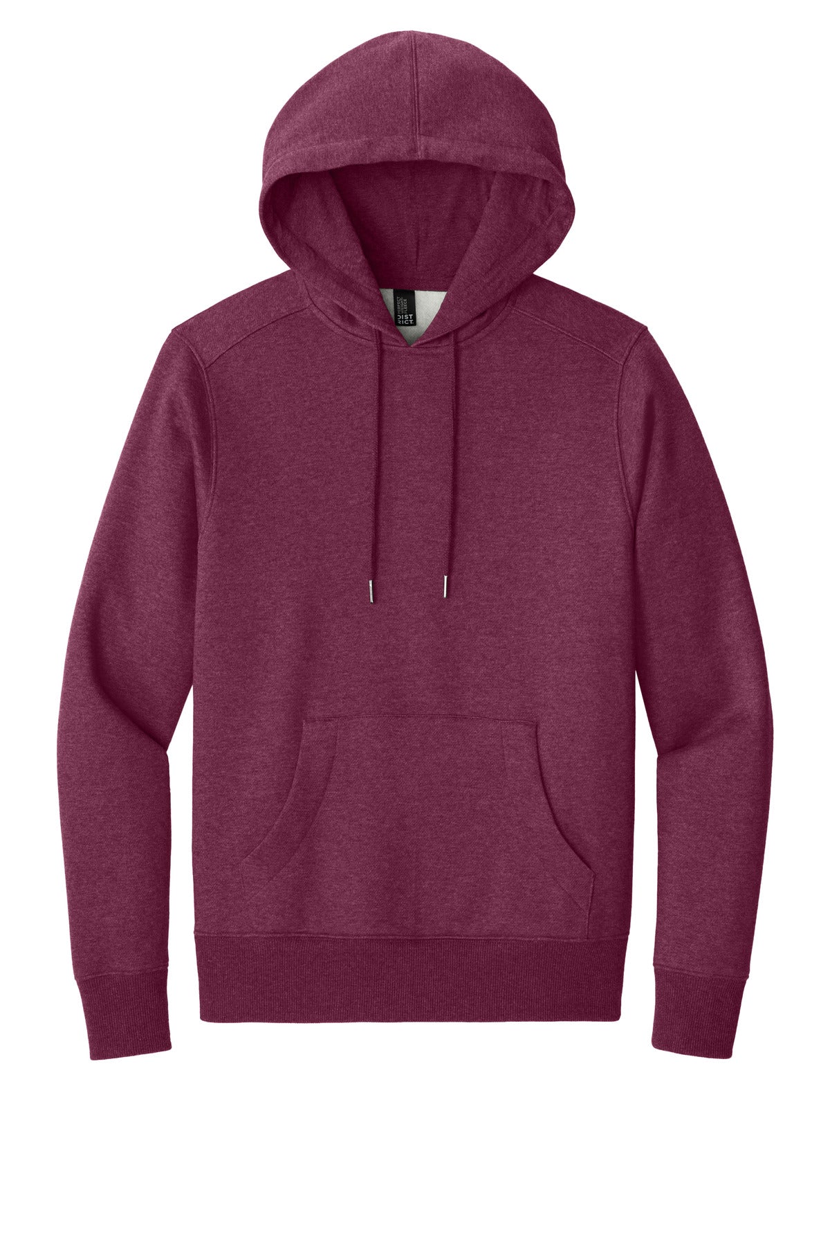 District  Perfect Weight  Fleece Hoodie - Heathered Loganberry
