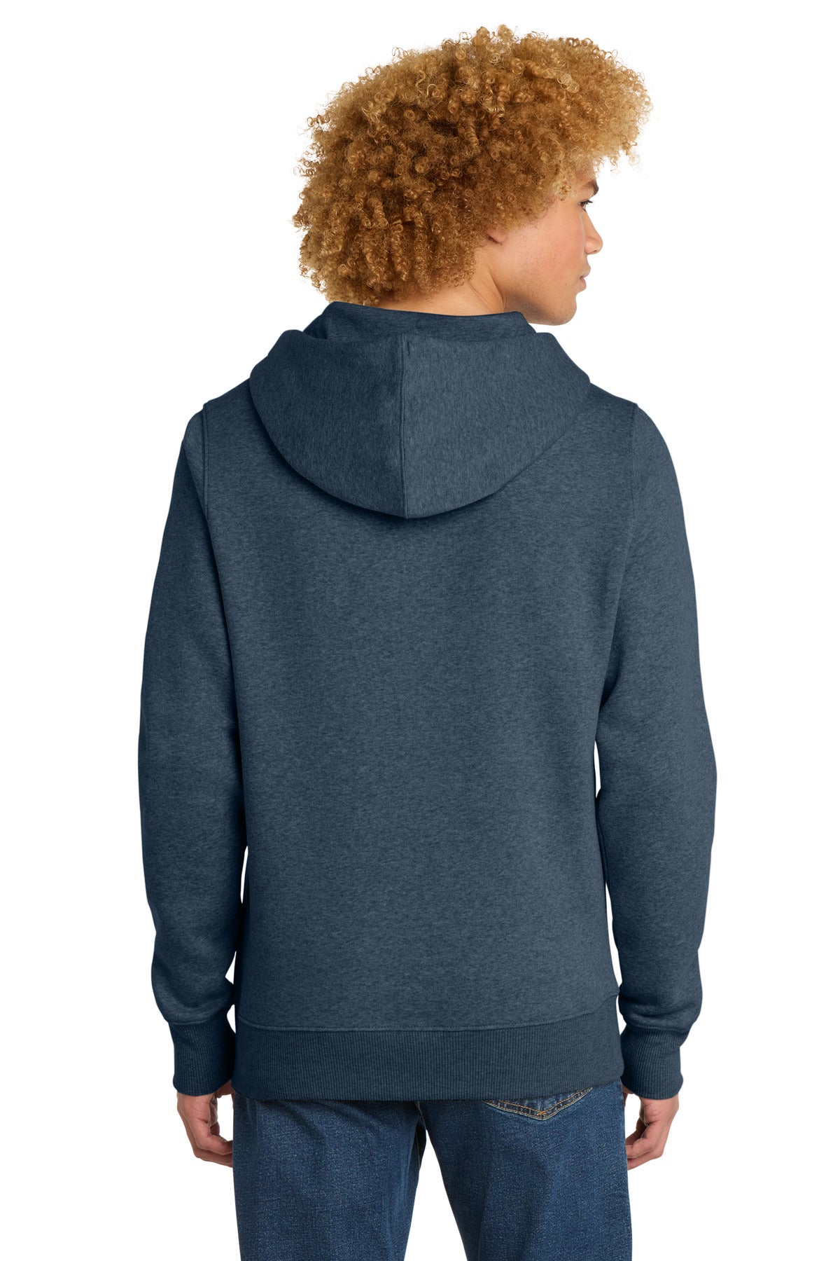 District  Perfect Weight  Fleece Hoodie - Heathered Navy