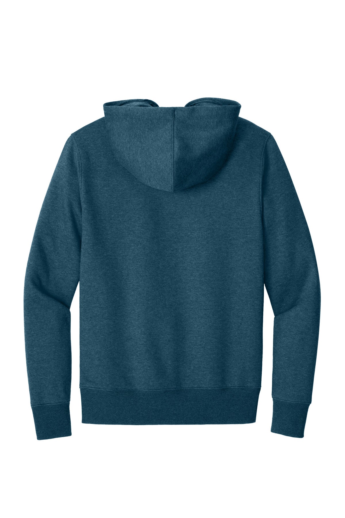 District  Perfect Weight  Fleece Hoodie - Heathered Poseidon Blue