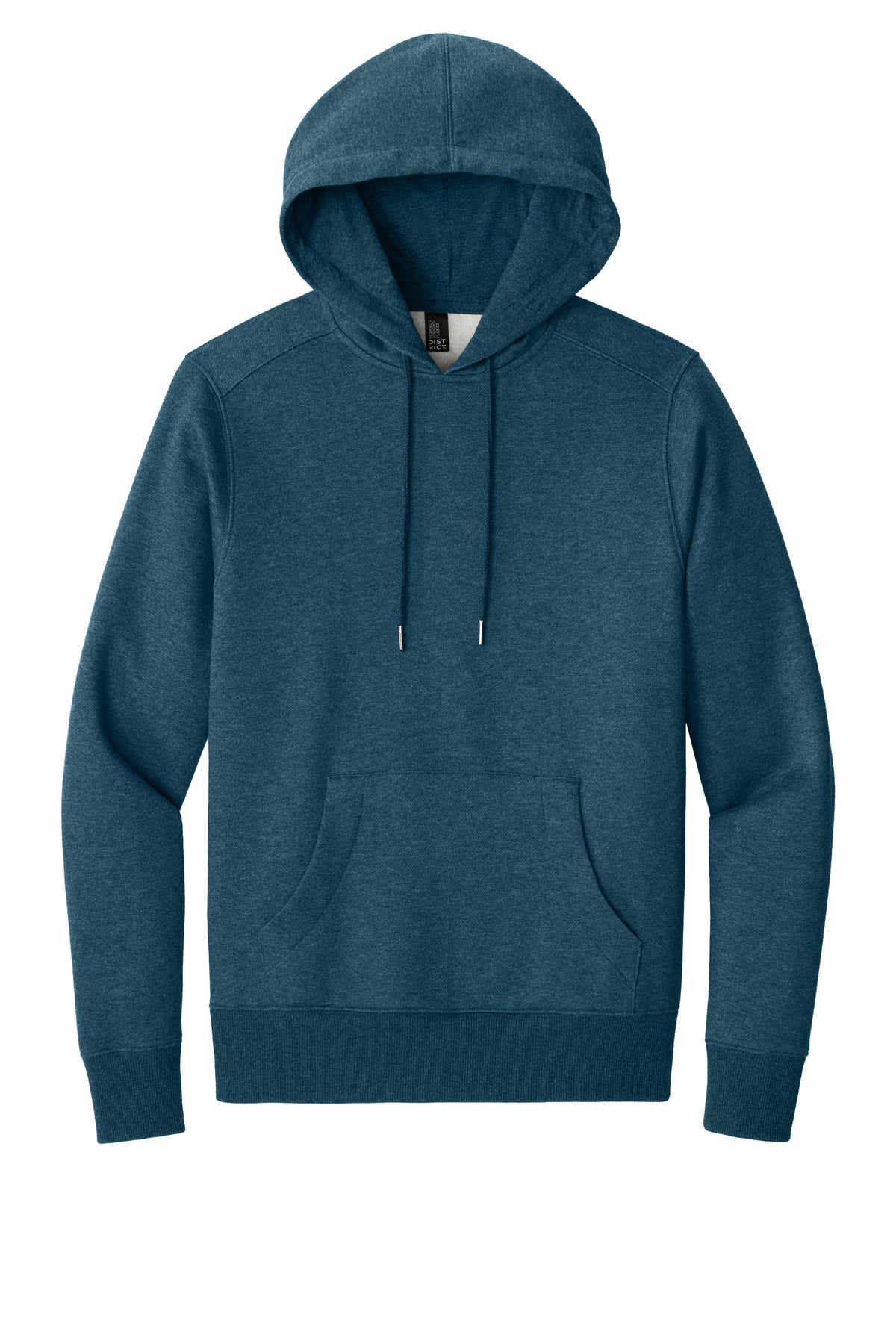 District  Perfect Weight  Fleece Hoodie - Heathered Poseidon Blue