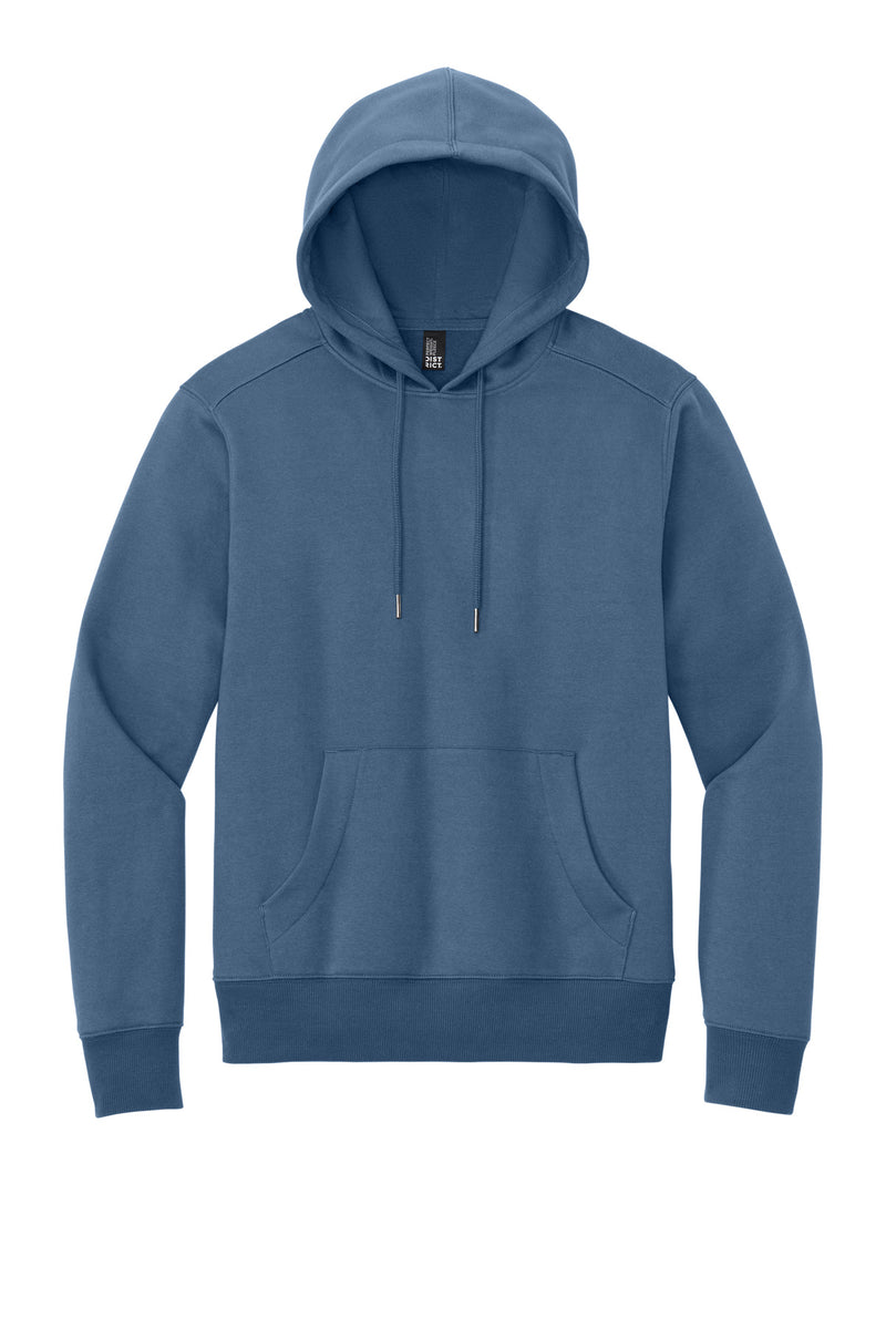 District  Perfect Weight  Fleece Hoodie - Maritime Blue