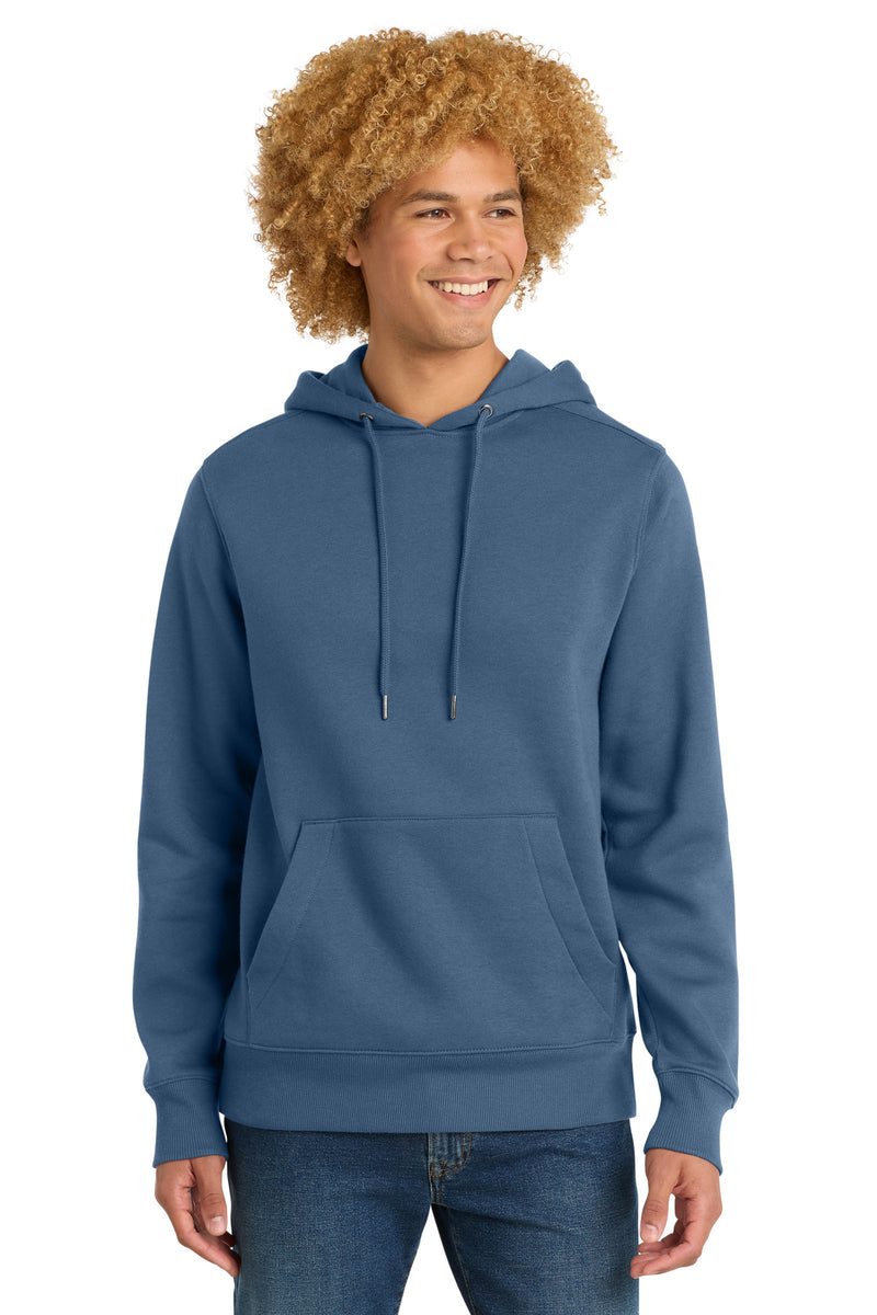 District  Perfect Weight  Fleece Hoodie - Maritime Blue