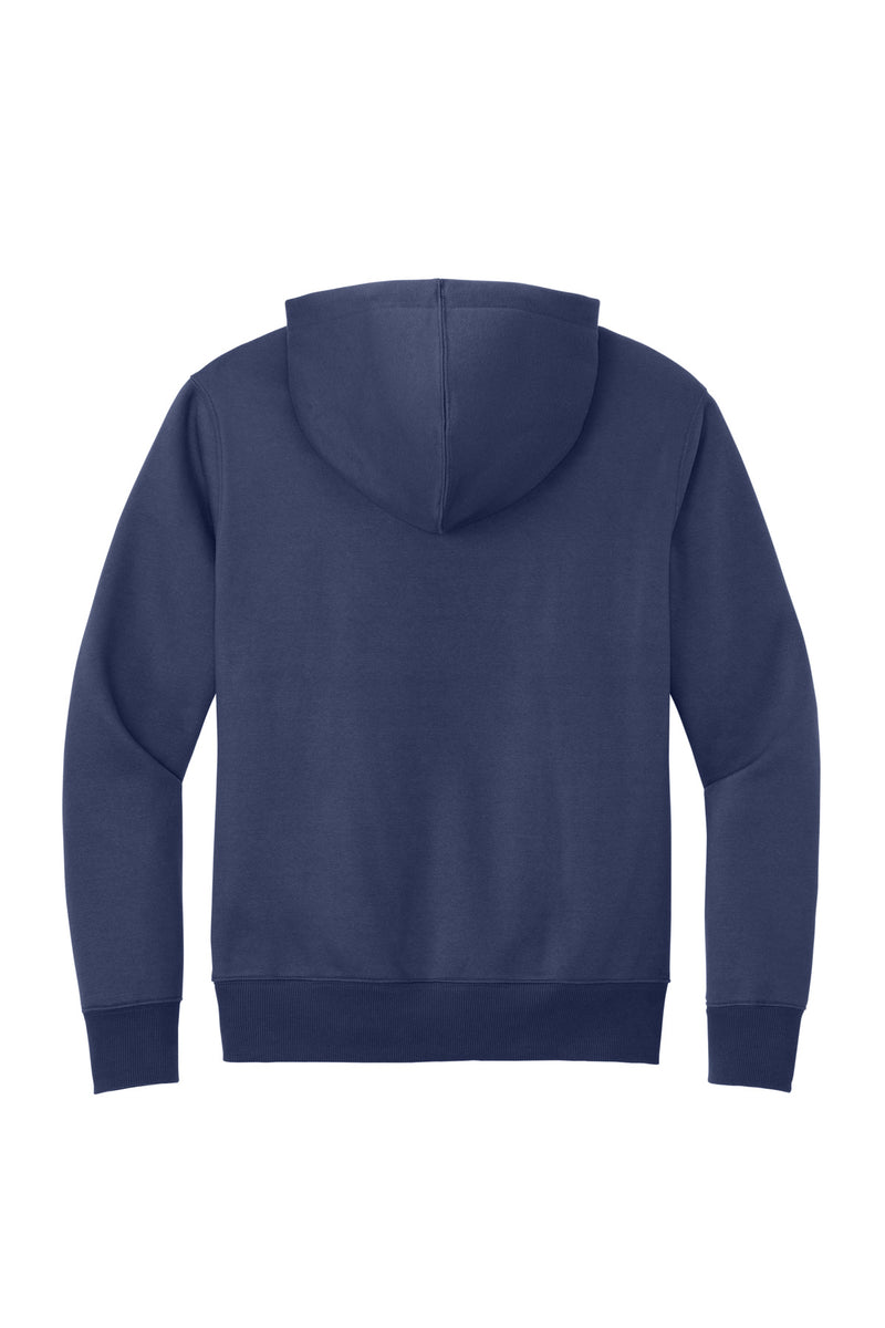 District  Perfect Weight  Fleece Hoodie - Tanzanite