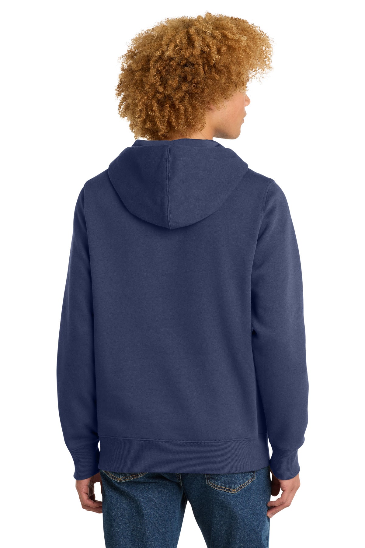 District  Perfect Weight  Fleece Hoodie - Tanzanite