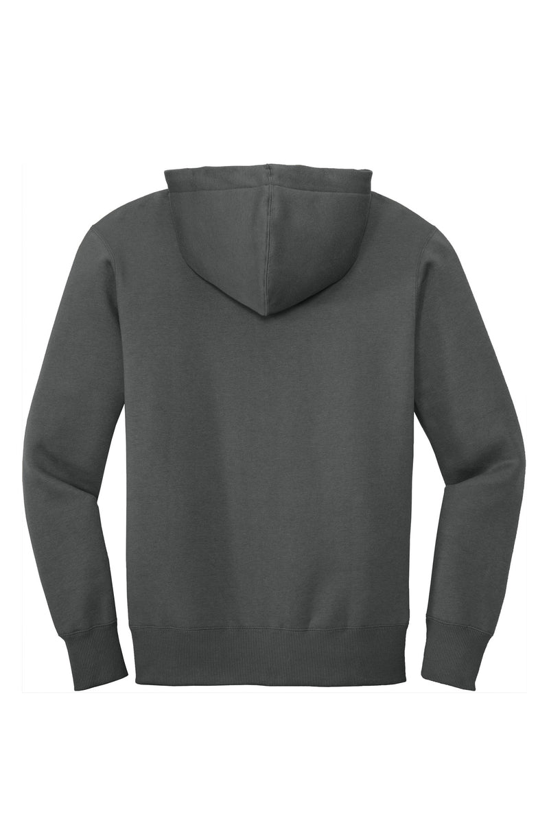 District  Perfect Weight  Fleece Full-Zip Hoodie - Charcoal