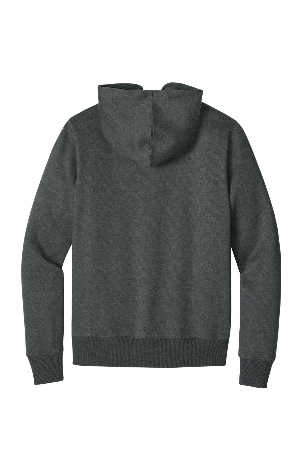 District  Perfect Weight  Fleece Full-Zip Hoodie - Heathered Charcoal