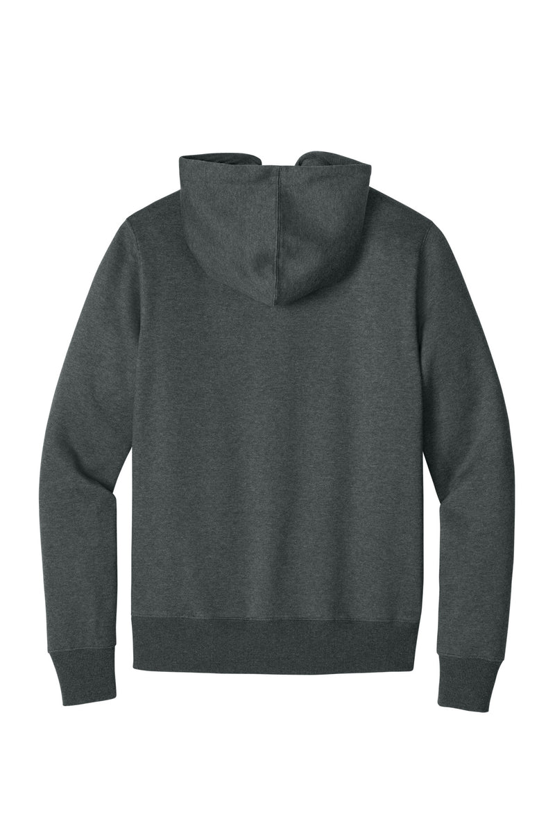 District  Perfect Weight  Fleece Full-Zip Hoodie - Heathered Charcoal