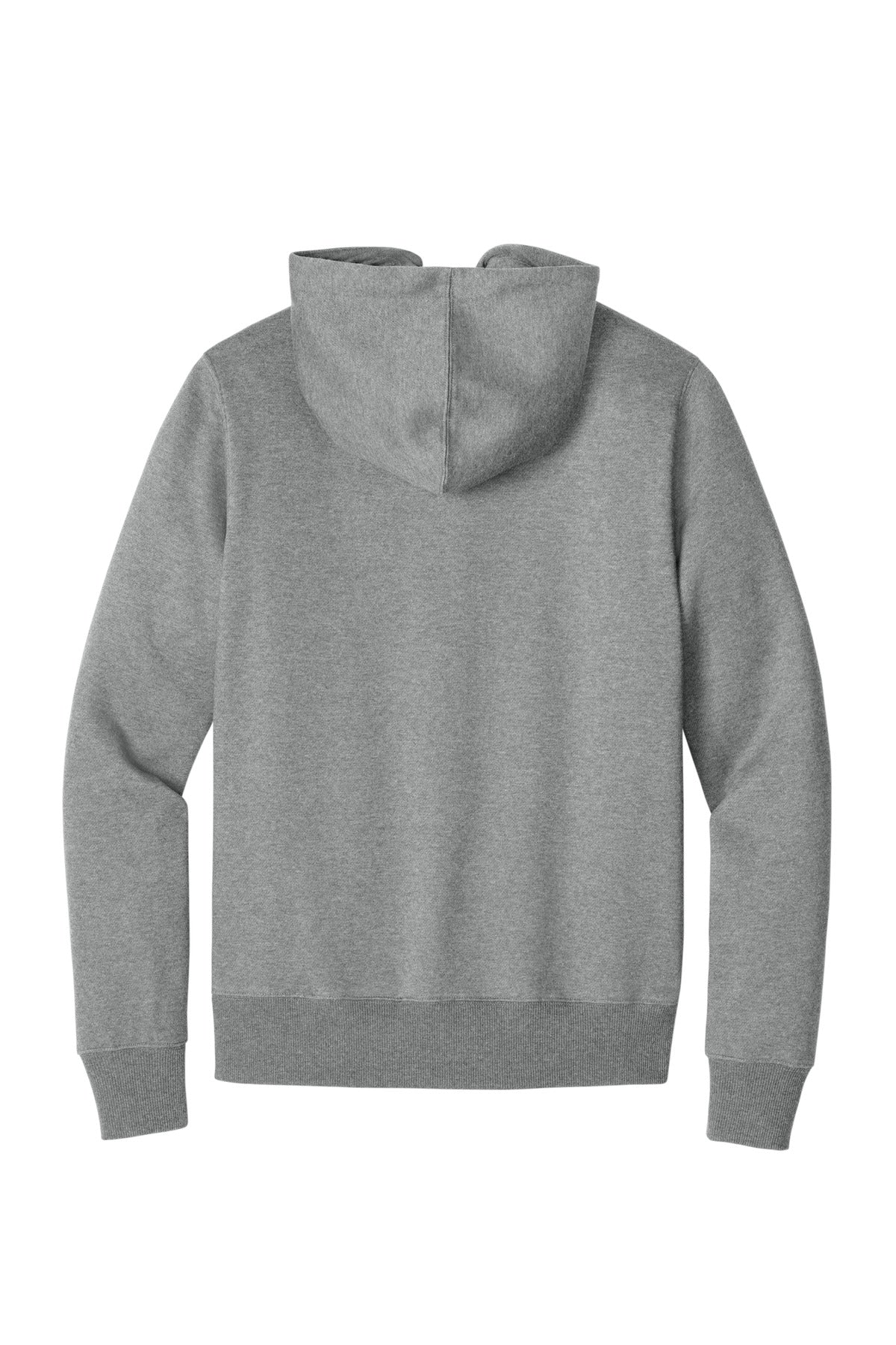 District  Perfect Weight  Fleece Full-Zip Hoodie - Heathered Steel