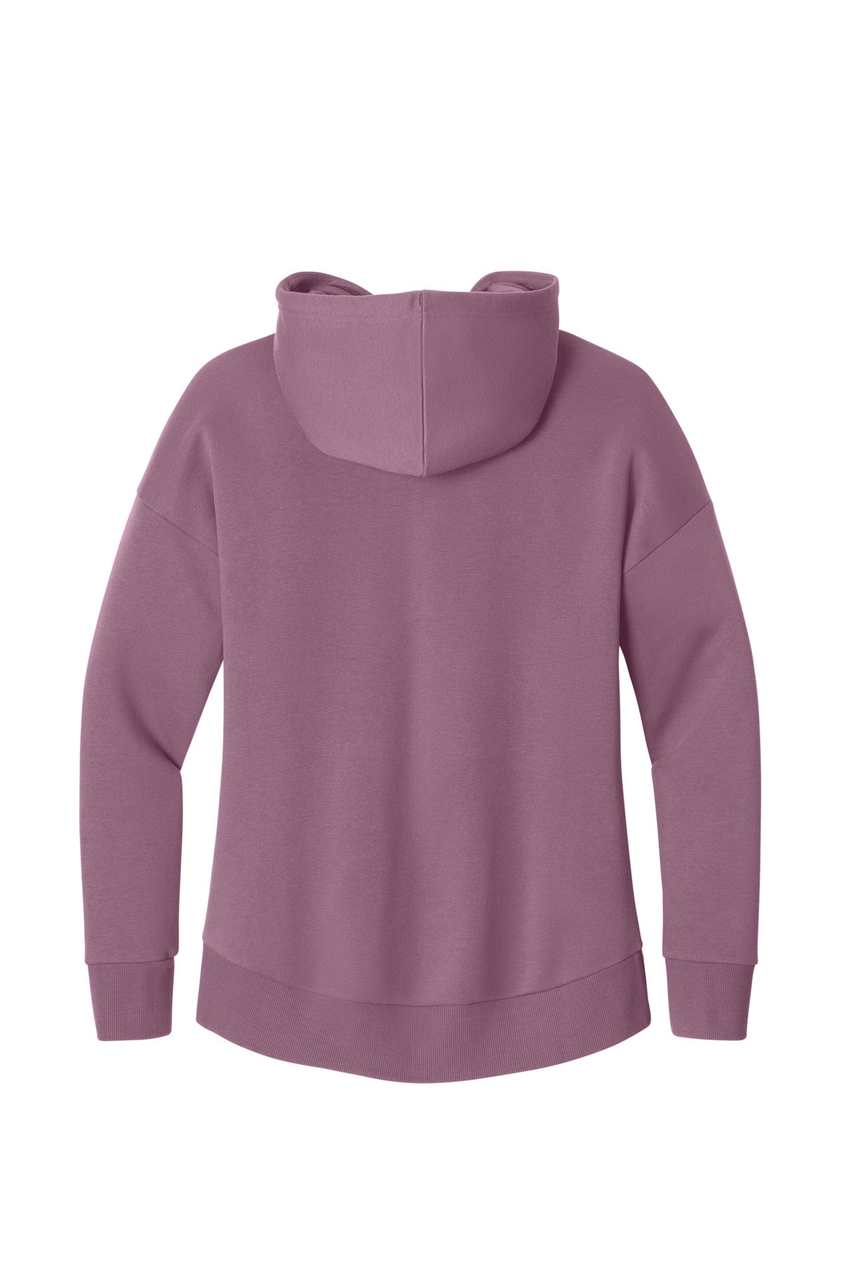 District  Women's Perfect Weight  Fleece Drop Shoulder Full-Zip Hoodie - Orchid Haze