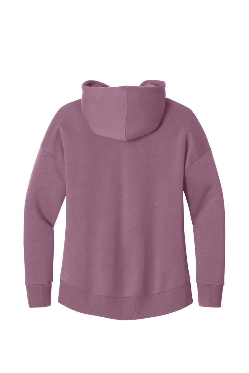 District  Women's Perfect Weight  Fleece Drop Shoulder Full-Zip Hoodie - Orchid Haze