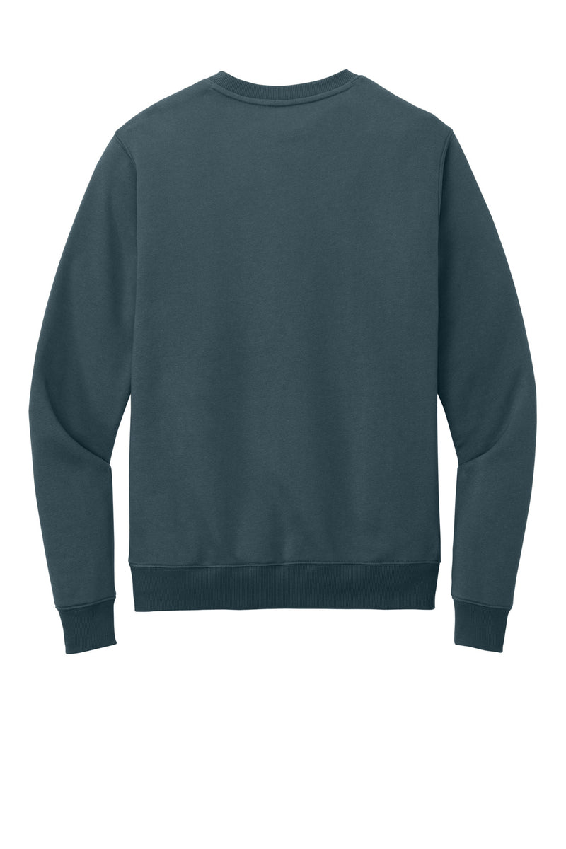District Perfect Weight Fleece Crew - Deep Steel Blue