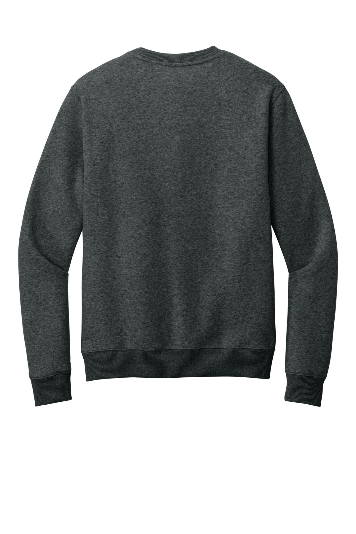 District Perfect Weight Fleece Crew - Heathered Charcoal