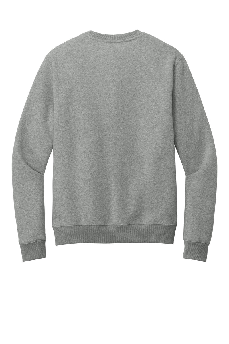 District Perfect Weight Fleece Crew - Heathered Steel
