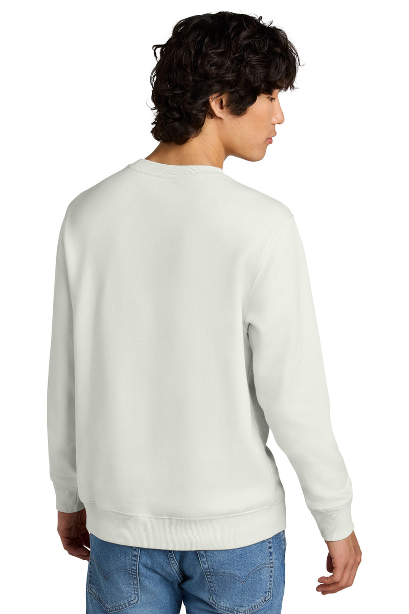 District Perfect Weight Fleece Crew - White Onyx