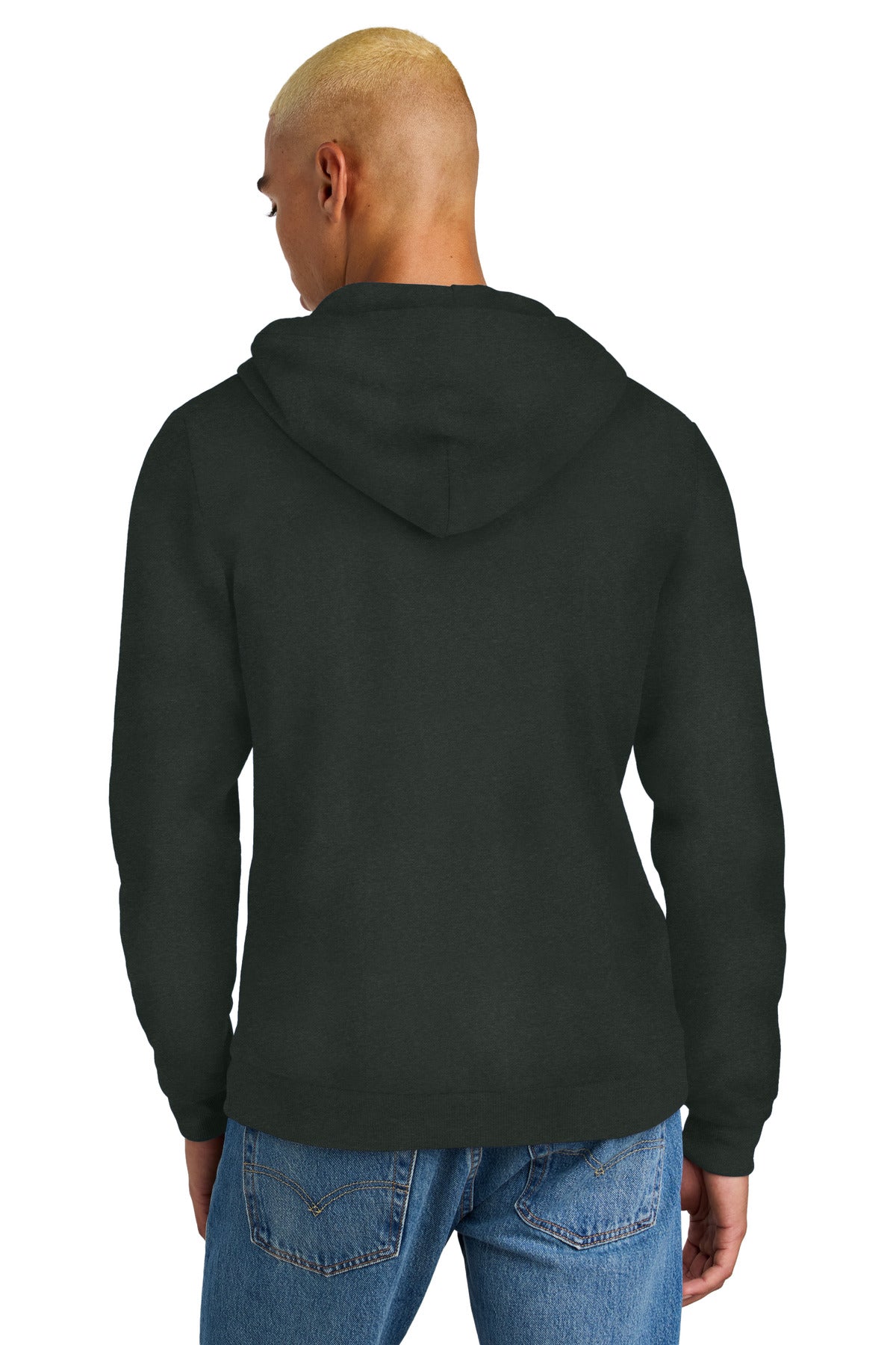 District Perfect Tri Fleece Pullover Hoodie - Deepest Grey