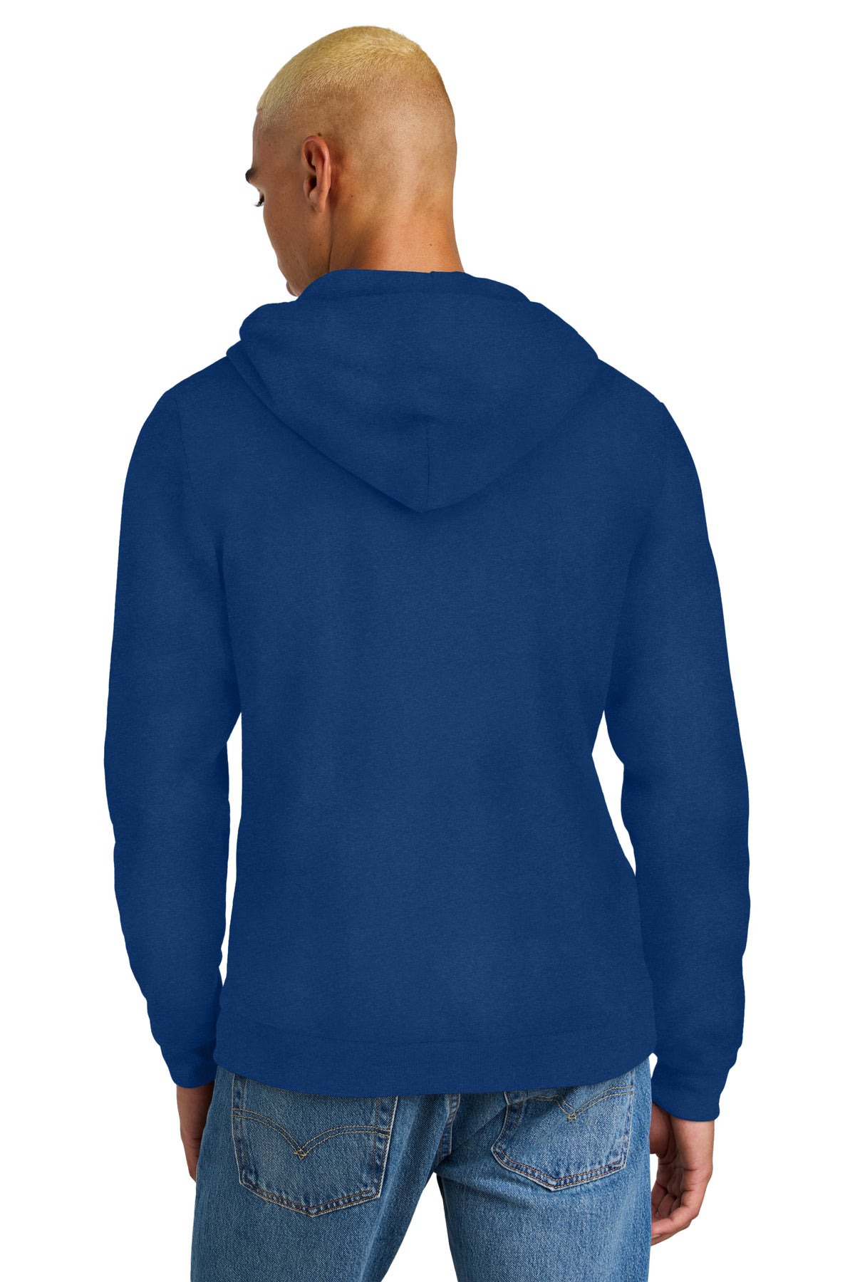 District Perfect Tri Fleece Pullover Hoodie - Deep Royal