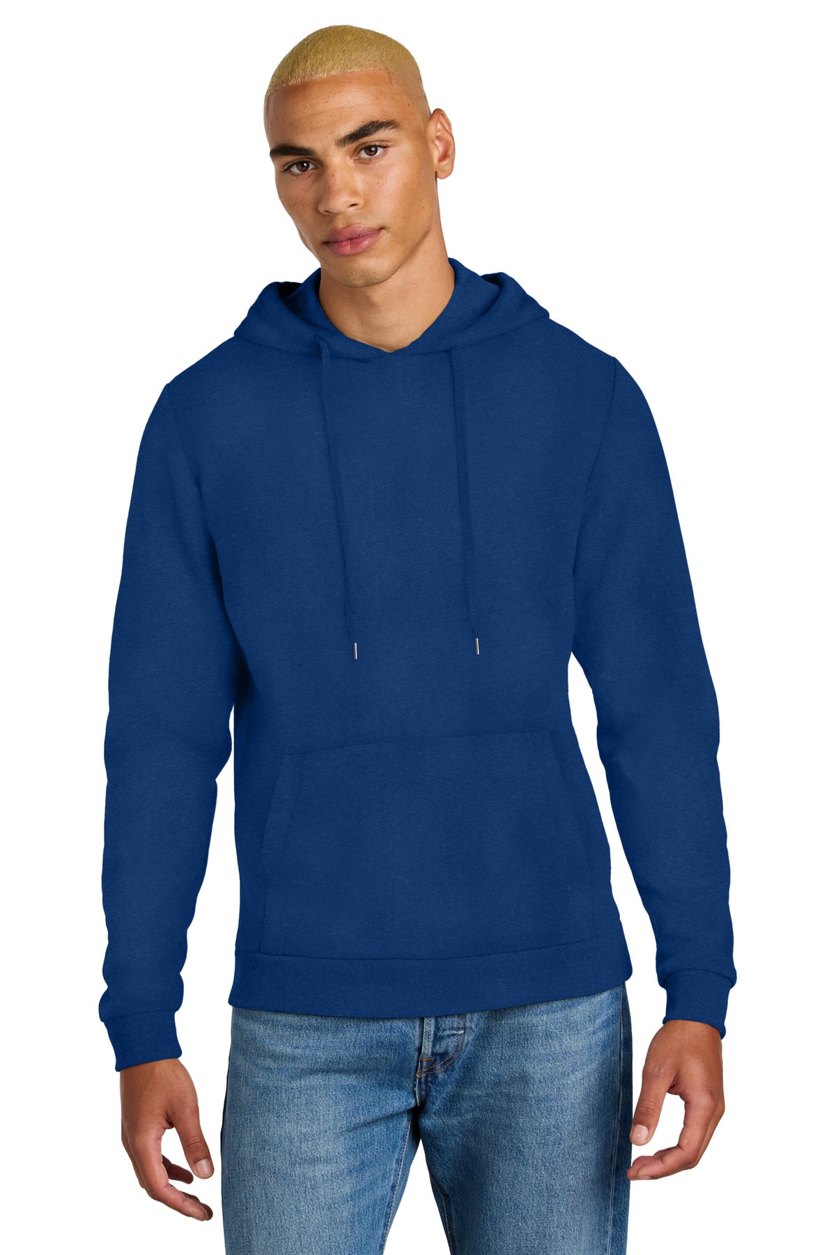 District Perfect Tri Fleece Pullover Hoodie - Deep Royal
