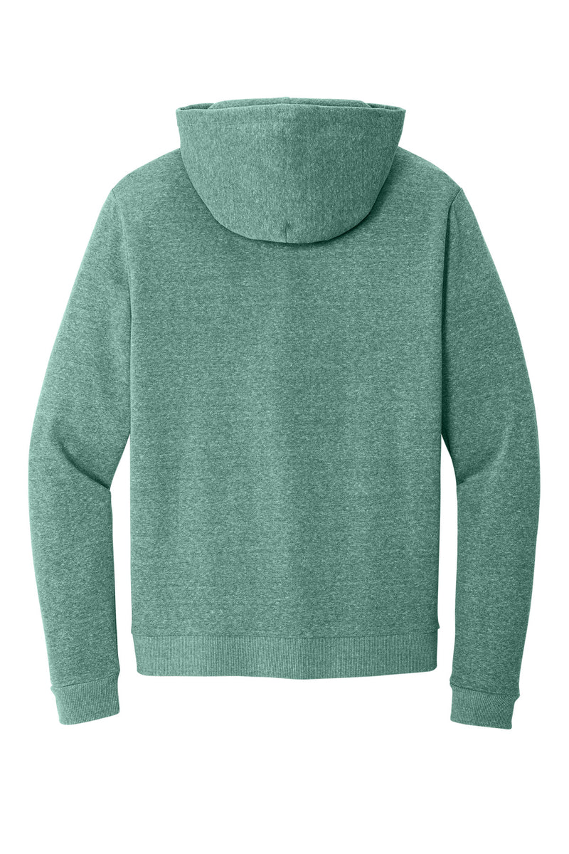 District Perfect Tri Fleece Pullover Hoodie - Heathered Eucalyptus Blue