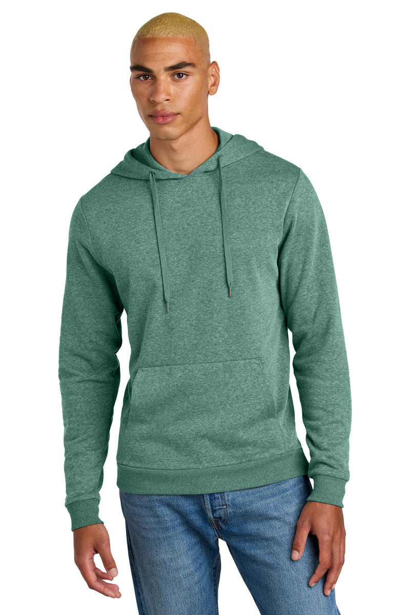 District Perfect Tri Fleece Pullover Hoodie - Heathered Eucalyptus Blue