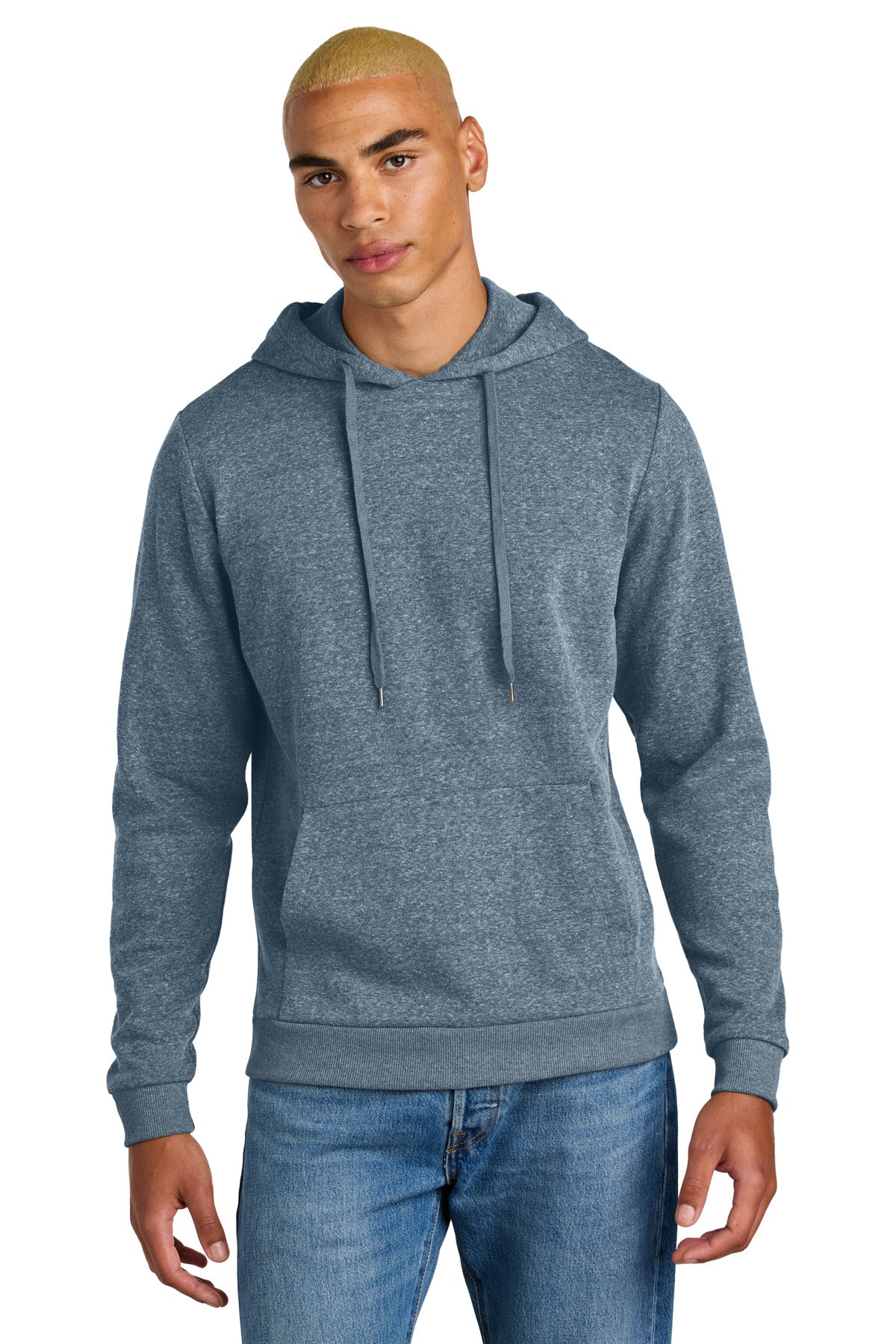 District Perfect Tri Fleece Pullover Hoodie - Navy Frost