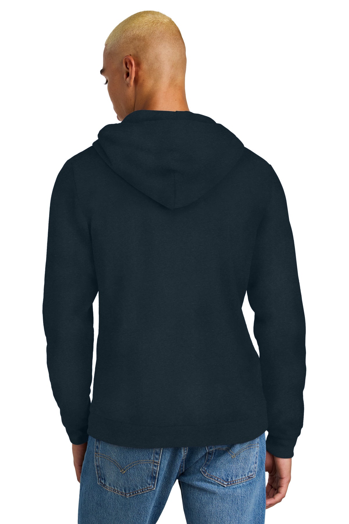 District Perfect Tri Fleece Pullover Hoodie - New Navy