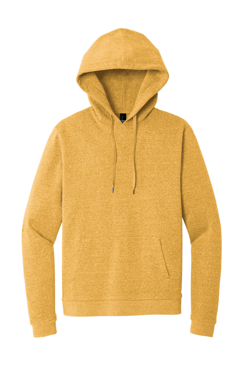 District Perfect Tri Fleece Pullover Hoodie - Ochre Yellow Heather