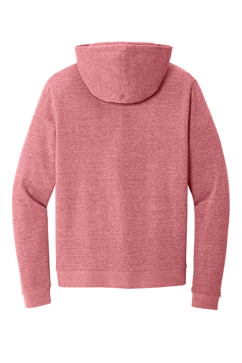 District Perfect Tri Fleece Pullover Hoodie - Red Frost