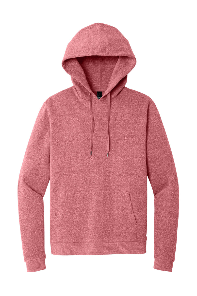 District Perfect Tri Fleece Pullover Hoodie - Red Frost