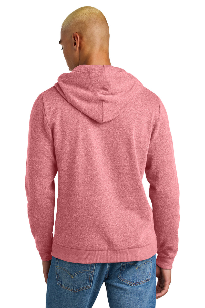 District Perfect Tri Fleece Pullover Hoodie - Red Frost