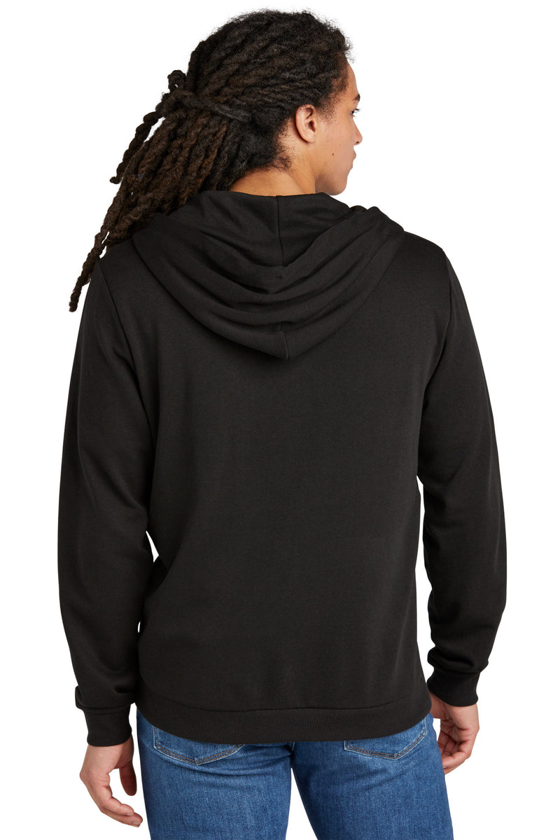 District Perfect Tri Fleece Full-Zip Hoodie - Black