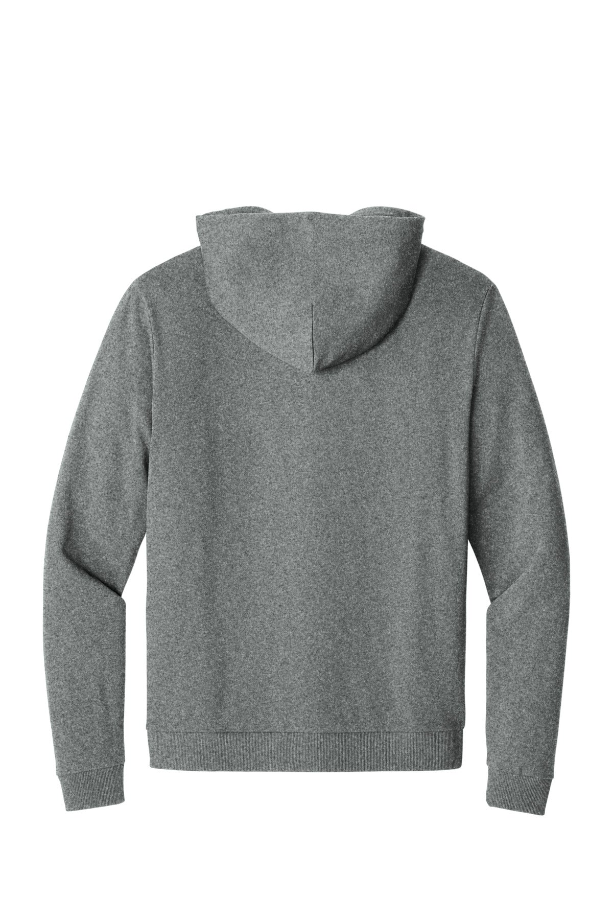 District Perfect Tri Fleece Full-Zip Hoodie - Grey Frost