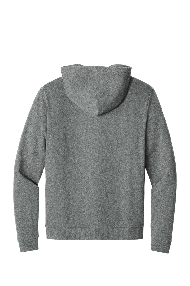 District Perfect Tri Fleece Full-Zip Hoodie - Grey Frost