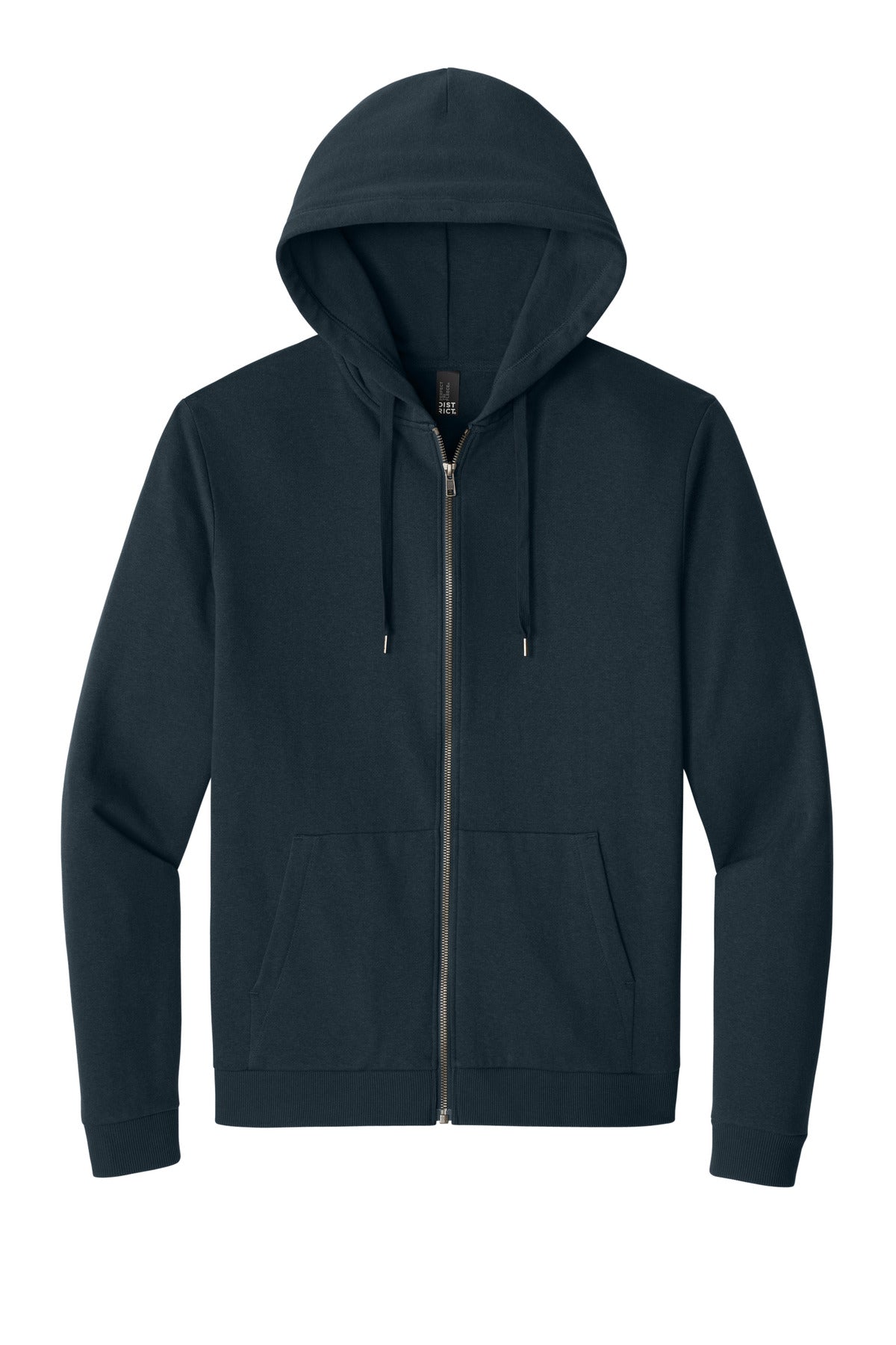 District Perfect Tri Fleece Full-Zip Hoodie - New Navy