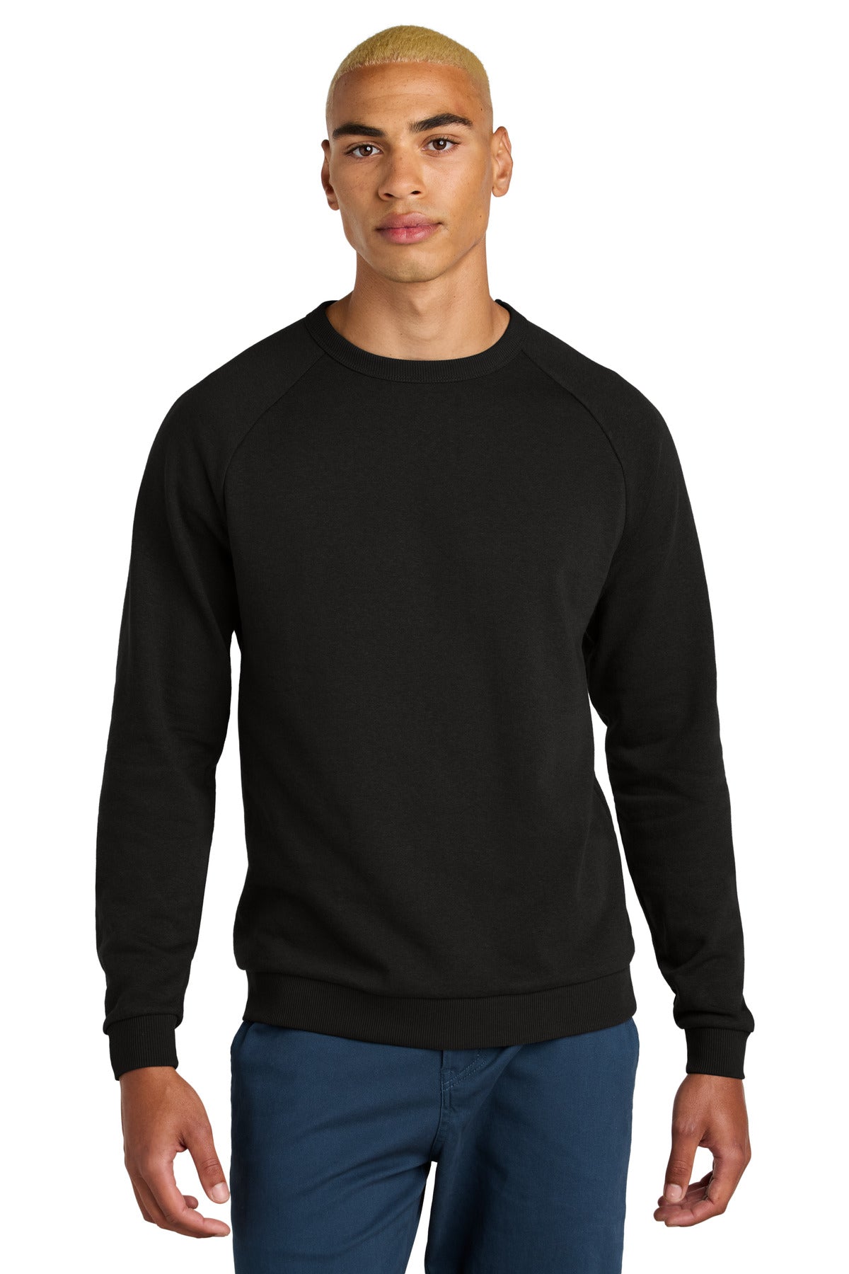 District Perfect Tri Fleece Crewneck Sweatshirt - Black