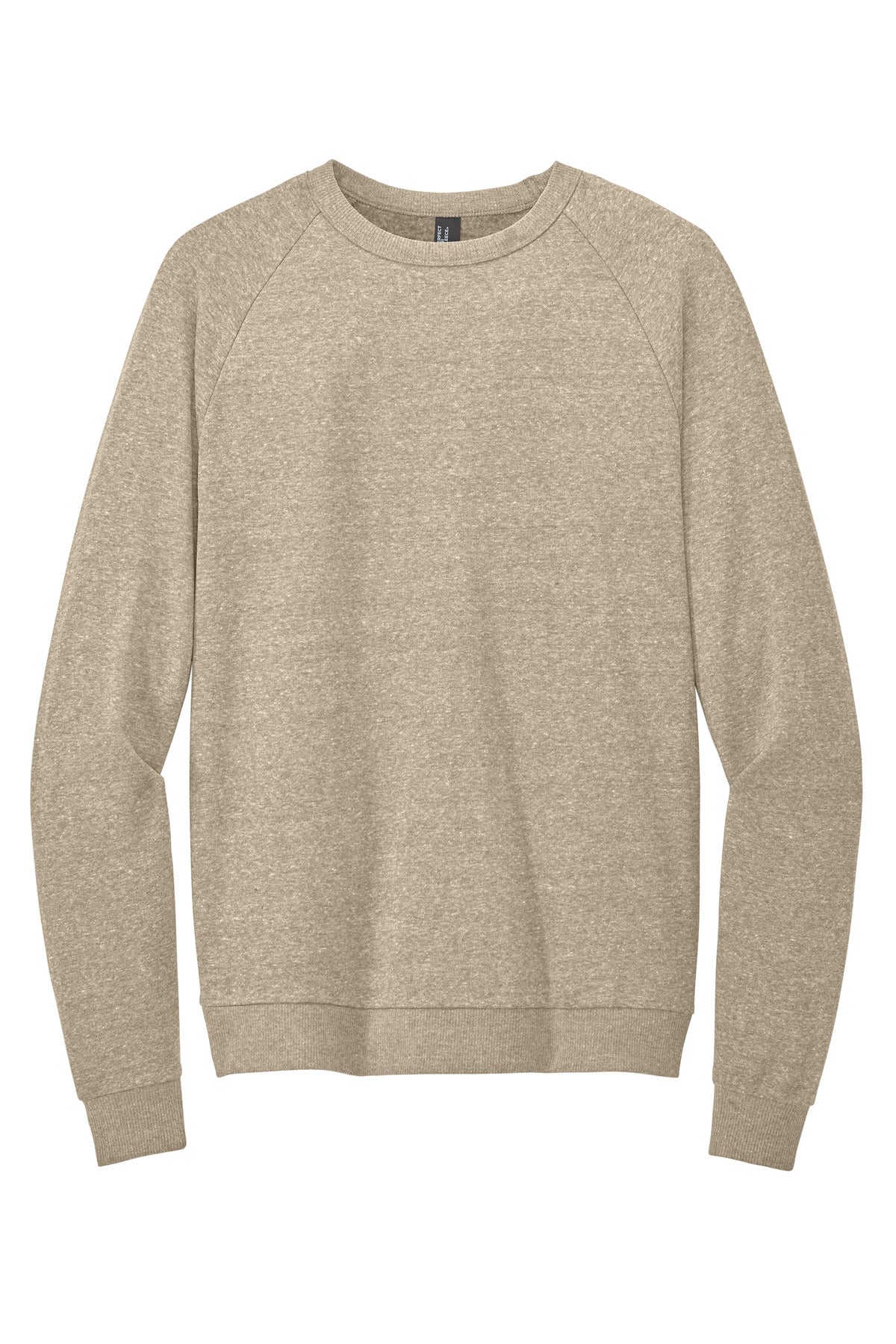 District Perfect Tri Fleece Crewneck Sweatshirt - Desert Tan Heather