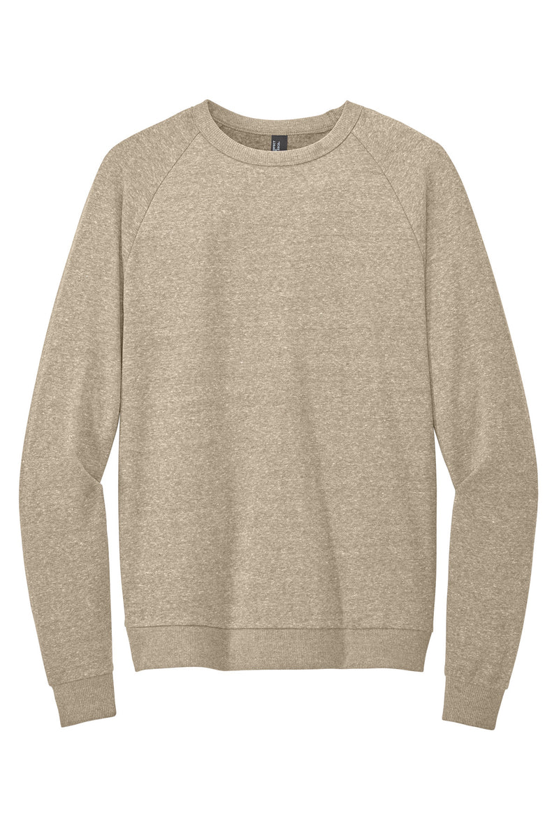 District Perfect Tri Fleece Crewneck Sweatshirt - Desert Tan Heather