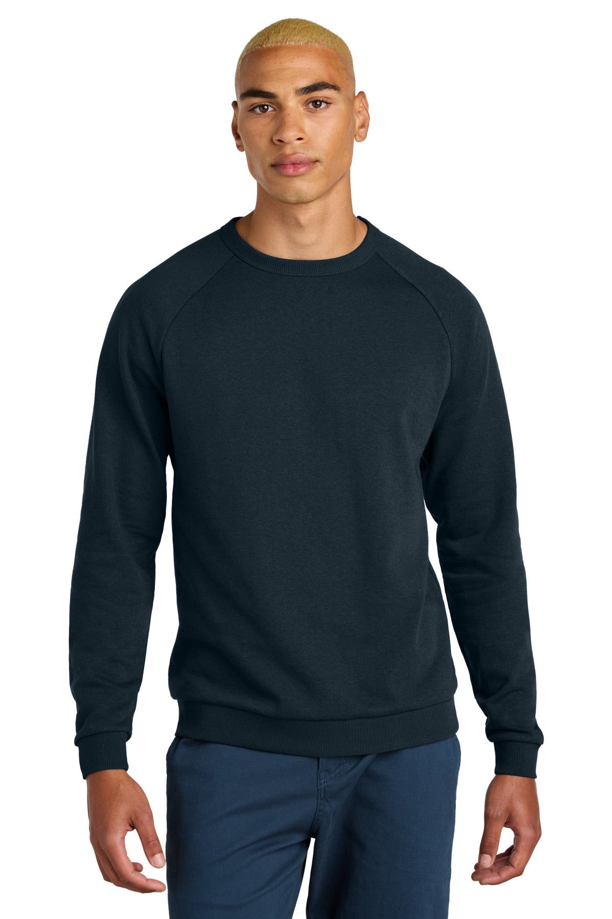 District Perfect Tri Fleece Crewneck Sweatshirt - New Navy