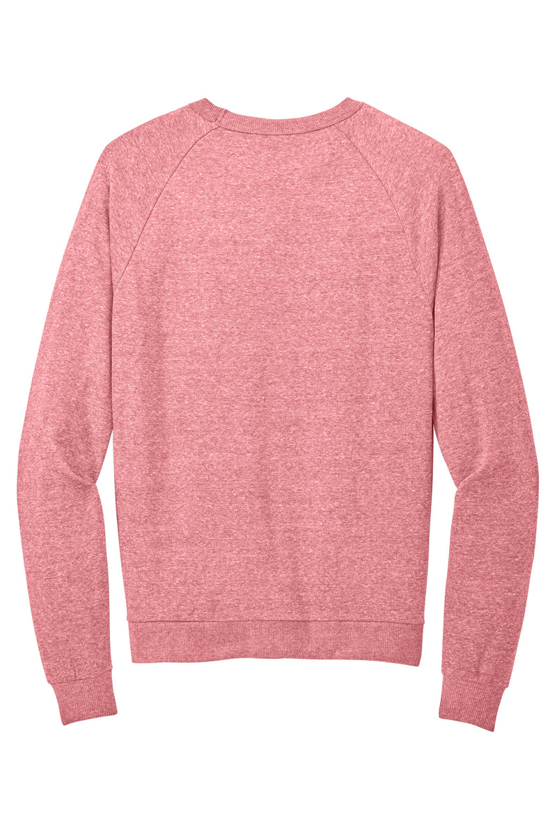 District Perfect Tri Fleece Crewneck Sweatshirt - Red Frost
