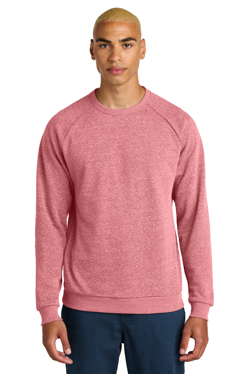 District Perfect Tri Fleece Crewneck Sweatshirt - Red Frost