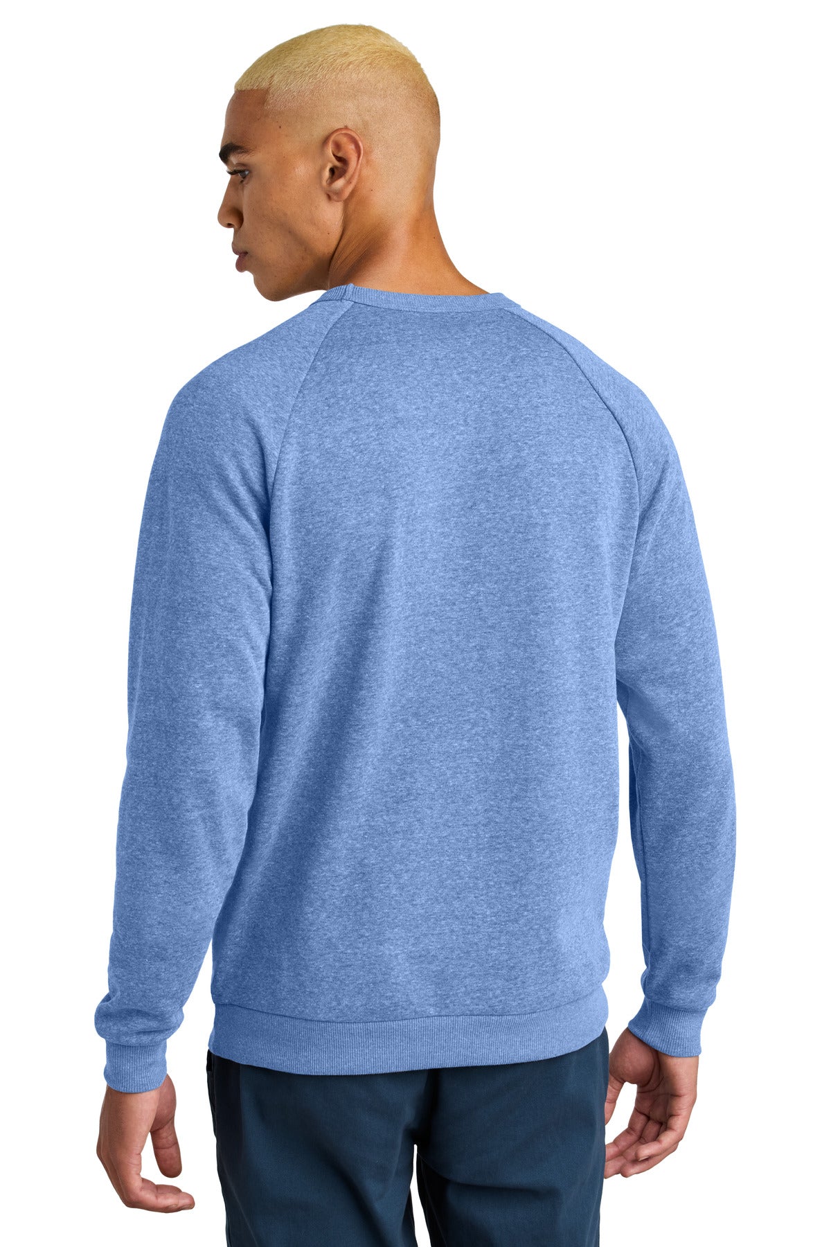 District Perfect Tri Fleece Crewneck Sweatshirt - Royal Frost