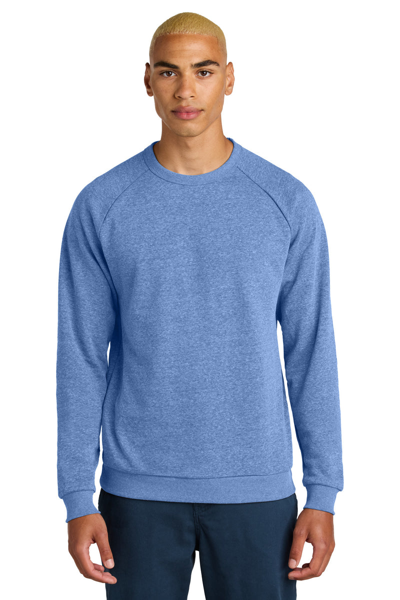 District Perfect Tri Fleece Crewneck Sweatshirt - Royal Frost