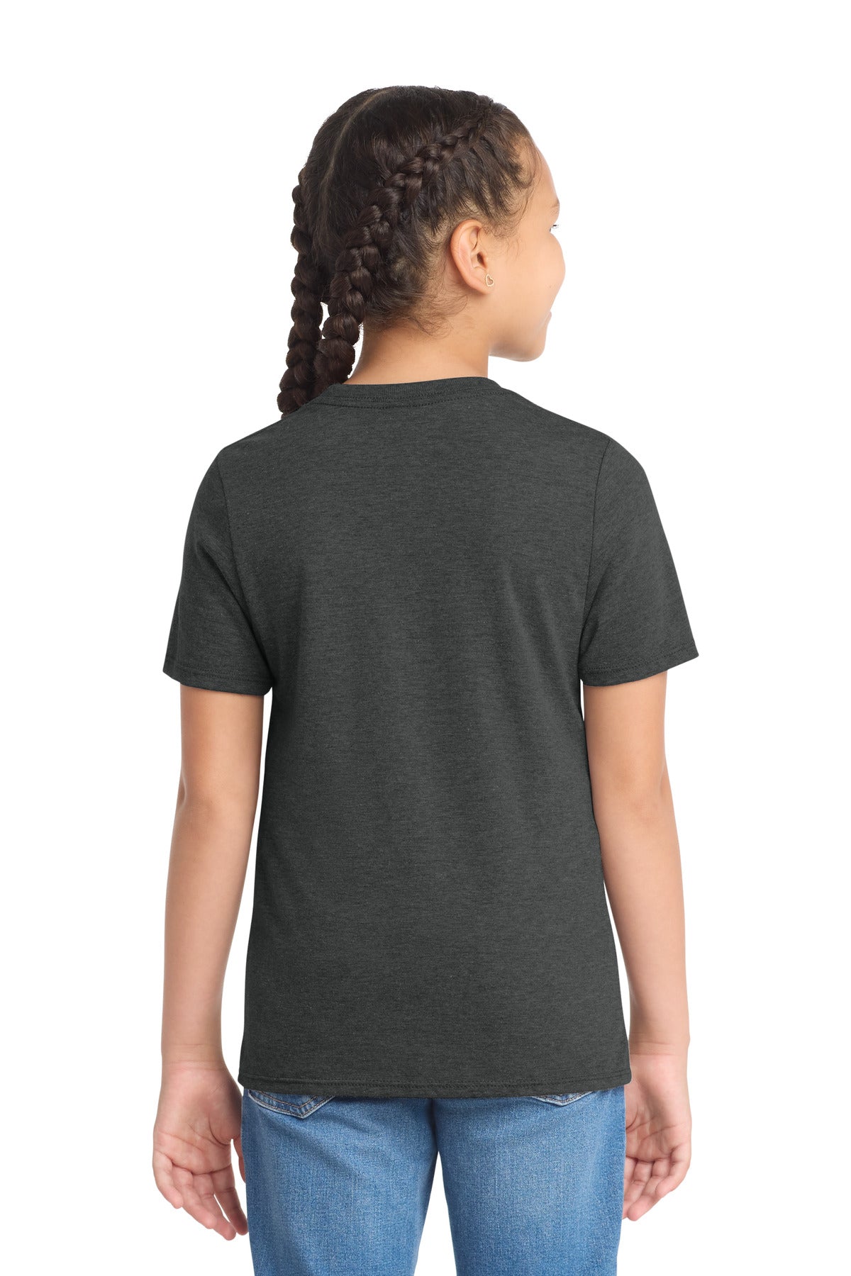 District  Youth Perfect Tri Tee - Black Frost