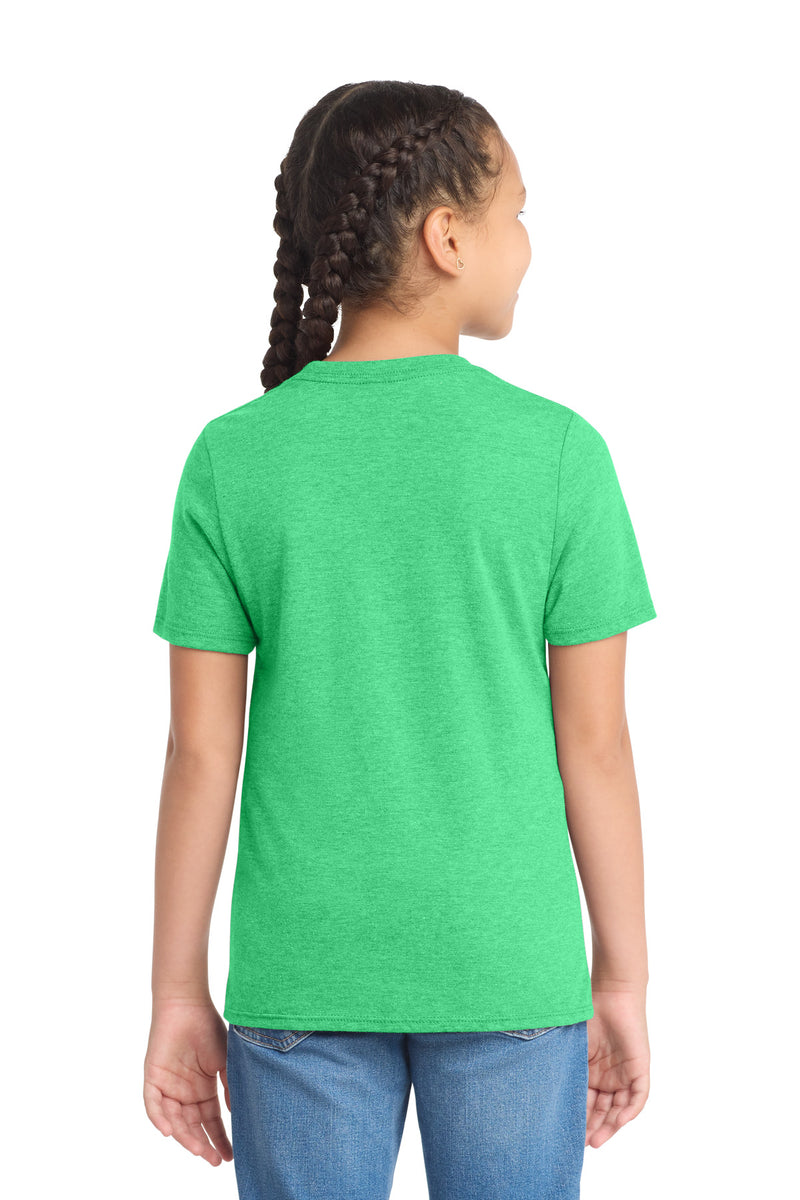 District  Youth Perfect Tri Tee - Green Frost