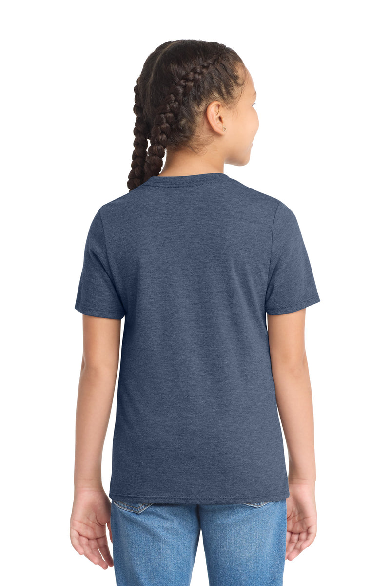 District  Youth Perfect Tri Tee - Navy Frost