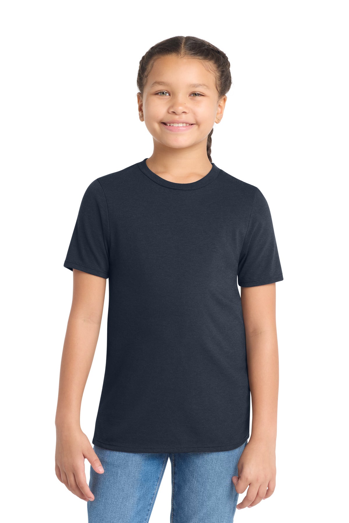 District  Youth Perfect Tri Tee - New Navy