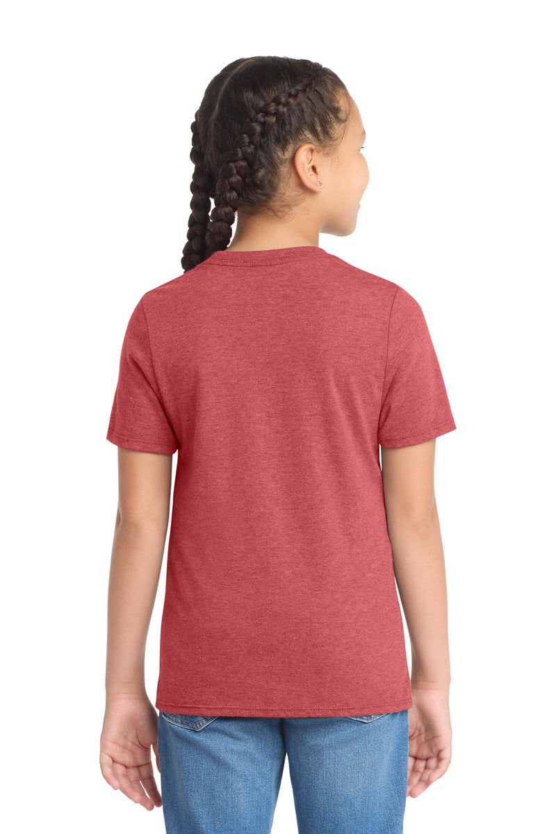 District  Youth Perfect Tri Tee - Red Frost