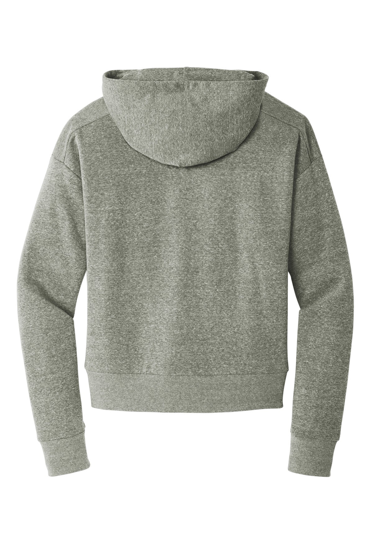 District Women's Perfect Tri Fleece 1/2-Zip Pullover - Grey Frost